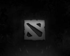 Dota 2 logo dark