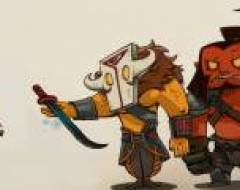 Dota 2 Trade, Juggernaut and Axe