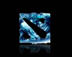 Dota 2 Logo blue